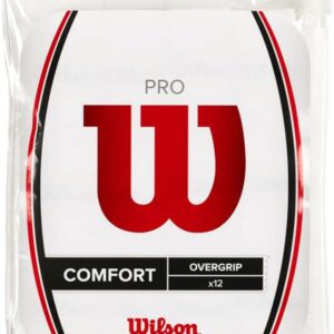 Wilson Pro Overgrip-Comfort 12 Pack, White