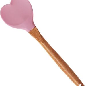 Yansumi Heart-Shaped Silicone Spatula – Pink