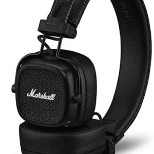 Marshall Major V On-Ear Bluetooth Headphone, Black
