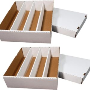 2-Pack • Monster 3200-count • Woodhaven Trading Firm Brand Trading/Gaming Card Storage Box (2)