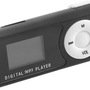 Mini USB Clip Player MP3 Player LCD Screen 16GB Mini SD TF Card