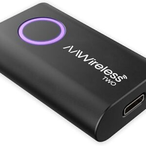 AAWireless Two – Android Auto Wireless Adapter – Convert Factory Wired Android Auto to Wireless – Multifunctional Button – Easy Plug and Play Setup – Seamlessly Connect Via Bluetooth – Made in Europe