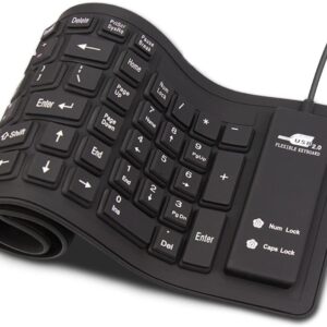 Sungwoo Foldable Waterproof Silicone Keyboard