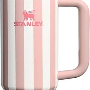 Stanley Quencher H2.0 Tumbler with Handle and Straw 30 oz | Flowstate 3-Position Lid | Cup Holder Compatible for Travel | Insulated Stainle…