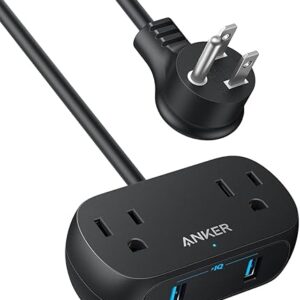 Anker USB Power Strip with 2 Outlets