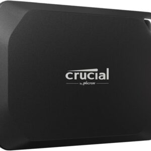 Crucial X10 Pro 1TB Portable SSD – Up to 2100MB/s Read, 2000MB/s Write Compact Storage for videographers, Photographers, and Gamers, USB 3.2…