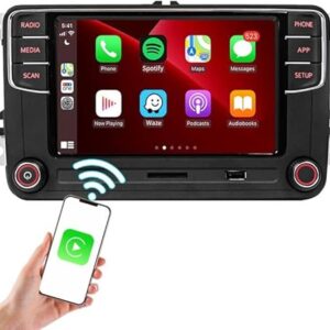 SCUMAXCON 6.5″ Car Stereo Radio RCD360 PROIII PRO3 RCD330 Wireless Carplay Coche Radio Bluetooth RVC USB for VW Golf MK5 MK6 Passat B6 B7 J…