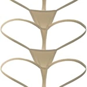 ETAOLINE Women’s Low Rise Micro Back G-string Thong Panty Underwear