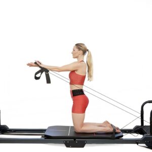 FitFormer Folding Pilates Reformer Machine for Home Workout – Pilates Equipment for Full-Body Low – Impact Exercise- Adjustable Resistance …