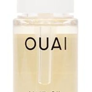 OUAI Hair Oil Travel Size – Hair Heat Protectant Oil for Frizz Control – Adds Shine and Smooths Split Ends – Color Safe Formula – Paraben, …