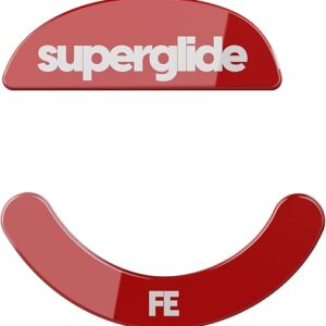 Superglide – Fastest and Smoothest Mouse Feet/Skates Made with Ultra Strong Flawless Glass Super Fast Smooth and Durable Sole for Pulsar Xl…