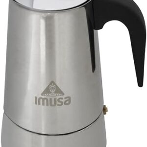 IMUSA Stainless Steel 6-Cup Espresso Maker