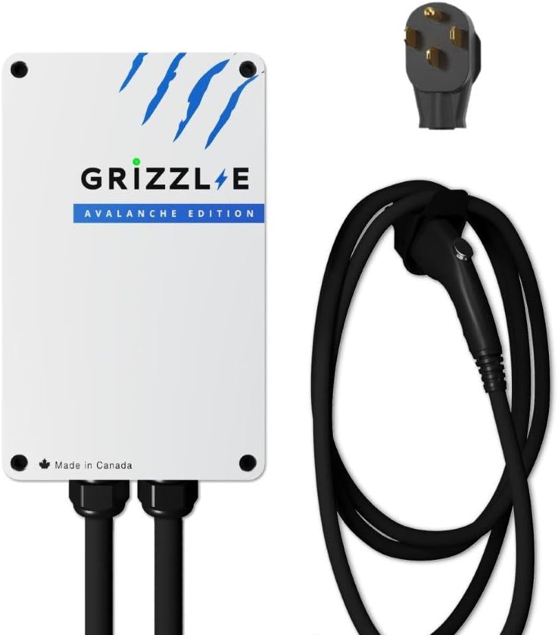 Grizzl-E Classic Level 2 Electric Vehicle (EV) Charger up to 40 Amp, UL Certified Indoor/Outdoor Electric Car Fast Wall Charging Station, N...