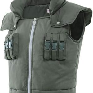 miccostumes Mens Ninja Vest Cosplay Costume Halloween
