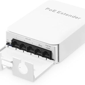 Outdoor 4-Port PoE Passthrough Switch