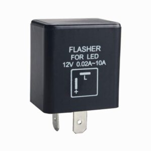 DEWHEL 12V LED Flasher Relay for Turn Signals