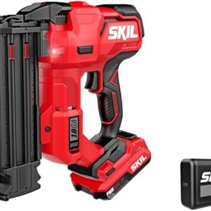 SKIL PWR CORE 20 Brushless 20V 18Ga Brad Nailer Kit including 2.0Ah USB-C Battery and Charger-NA1800B-10