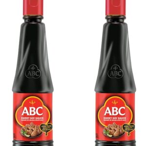 ABC Sweet Soy, Black Dark Marinade, 9.2 Oz (Pack of 2), Savory Sauce, Dip, Stir-fry, Glaze, Vegan, No MSG, Plant-based, Halal, Umami Flavor…