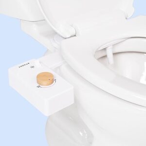 TUSHY Classic 3.0 Bidet Toilet Seat Attachment – A Non-Electric Self Cleaning Water Sprayer with Adjustable Water Pressure Nozzle, Angle Co…