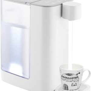 Instant Hot Water Dispenser 3L/ 102z Countertop Electric Kettles with Luminous Light, Heats Water in 3 Seconds & 5 Temperatures Water Boile…