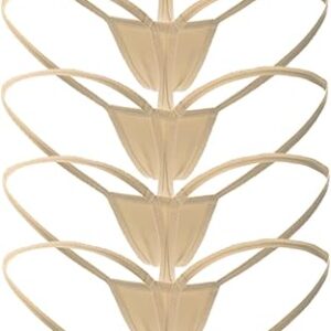 Mbotnee Women’s G-Strings Micro Thongs Tiny Panties Underwear