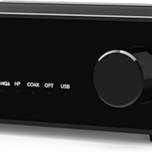 S.M.S.L DS100 USB MQA DAC with CS43131 Chip 6.35mm & 4.4mm Headphone Amplifier Support MQA MQA-CD XMOS XU-316 32bit/768kHz DSD256 USB/Optic…