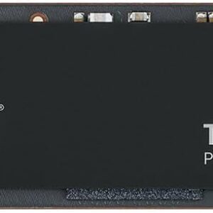 Crucial T705 2TB PCIe Gen5 NVMe M.2 SSD – Up to 14,500 MB/s – Game Ready – Internal Solid State Drive (PC) – +1mo Adobe CC – CT2000T705SSD3
