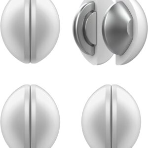 4 Packs Shower Curtain Weights, Magnetic Silicone Wrapped Heavy Duty Premium Shower Curtain Liner Clips Added Weight, Work for Drapery, Tab…