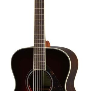 Yamaha FS830 Small Body Solid Top Acoustic Guitar, Tobacco Sunburst