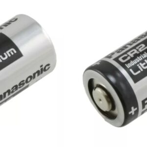 Panasonic CR2-2PK Photo Lithium 3V Batteries for Mini 25, Mini 50, Mini 50S, Mini 55, Pivi MP-100 and SP-1- Silver (Pack of 2)