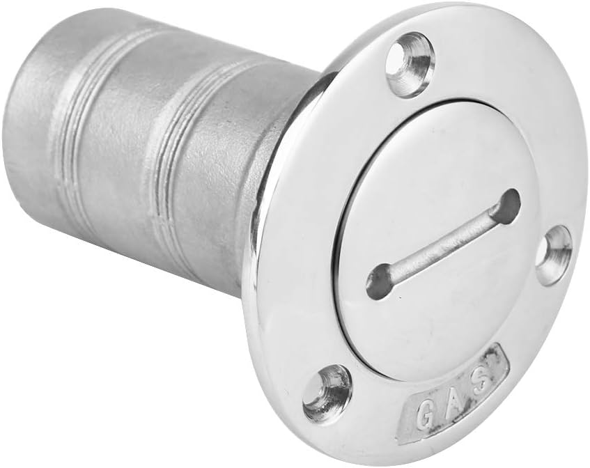 Acouto Stainless Steel Boat Fuel Filler