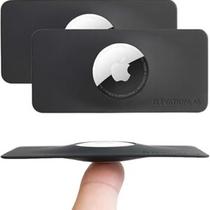 TagVault™ AirTag Wallet Holder – The Thinnest AirTag Wallet Card Insert | Flexible, Stays Hidden, Patent Pending | Elevation Lab