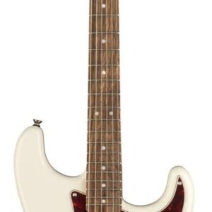 Squier Classic Vibe 70s Stratocaster Electric Guitar, with 2-Year Warranty, Olympic White, Laurel Fingerboard