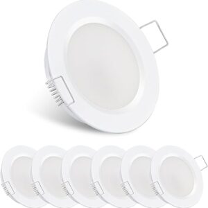 acegoo RV 2.75″ Recessed LED Ceiling Light 12V Ultra-Thin Puck Light, Dimmable RV Lights Interior for Camper Van Truck Motorhome Boat Sailb…