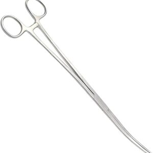 SURGICAL ONLINE New 12″ Fishing Hemostat Forceps Locking Clamps Stainless Steel (Curved)