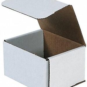 5 x 4 x 3″ White Corrugated Mailers