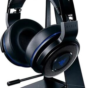 Razer Thresher Ultimate for PS4: Dolby 7.1 Surround Sound Lag-Free Wireless Connection Retractable Digital Microphone Gaming Headset Works with PC, PS4, PS5