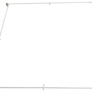 EISCO Folding Quadrat – 0.5 Meters Square – Steel Frame