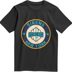 T-Shirt Unisex Pwhl Novelty Gift for Men York Women Sirens Short Professional Girl Women Shirt S Shirts Ice Event Hockey Family League Frien…
