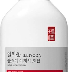 Illiyoon Ultra Repair Lotion | High-Enriched Moisturizing for Face and Body, Long lasting hydration by repairing Moisture Barrier, for Dry & Sensitive Skin, 11.83 fl.oz.