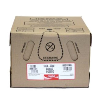 Supply Depot Compatible with Coke Classic Soda Syrup Concentrate 5 Gallon Bag in Box