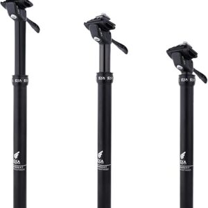EXA Form Upgraded Speed Up 27.2mm/30.9mm/31.6mm Cable-Less Hydraulic Dropper Seatpost, 100mm/120mm/125mm/150mm Travel Dropper Post for MTB/E…