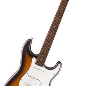 Fender Squier Debut Series Stratocaster Electric Guitar, Beginner Guitar, with 2-Year Warranty, Includes Free Lessons, 2-Color Sunburst wit…