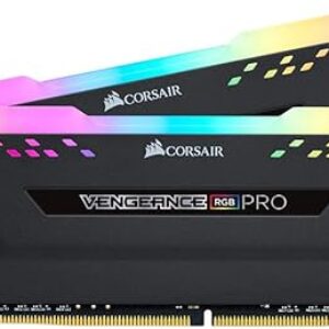 Corsair Vengeance RGB Pro 16GB (2x8GB) DDR4 3600 (PC4-28800) C16 Desktop Memory – Black