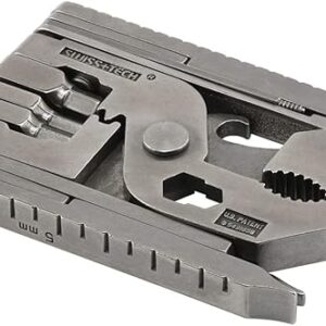 SWISS+TECH ST53130 Pocket Multi-Tool Kit (22-in-1) Tool with Wrenches, Allen Drivers (Single Pack)