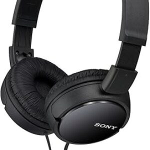 Sony MDR-ZX110 Stereo Headphones Loud and Clear Sound Quality – Black