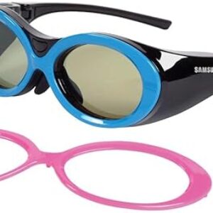 Samsung SSG-2200KR Re-chargeable Child 3-D Glasses – Black (Compatible with 2010 3D TVs)