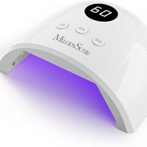 MelodySusie UV Nail Lamp, Plus30F UV Light for Gel Nails LED Nail Dryer with 3 Timer, Smart Sensor, LCD Display Fast Curing Gel Nail Polish…