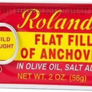 Roland Anchovies, Flat In Olive Oil, 2 oz