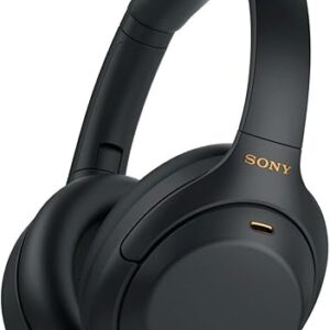 Sony WH-1000XM4 Wireless Noise Canceling Overhead Headphones – Black (Renewed)